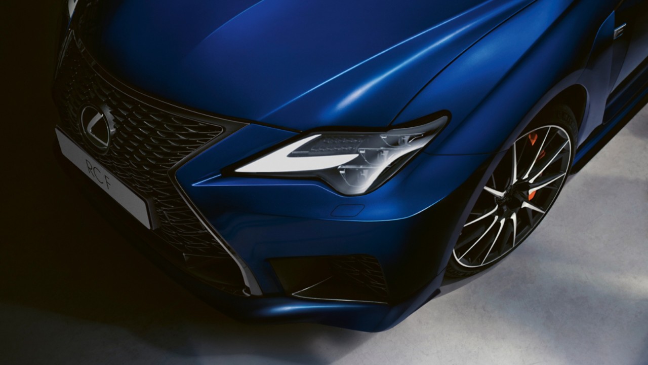 Lexus RC F headlight